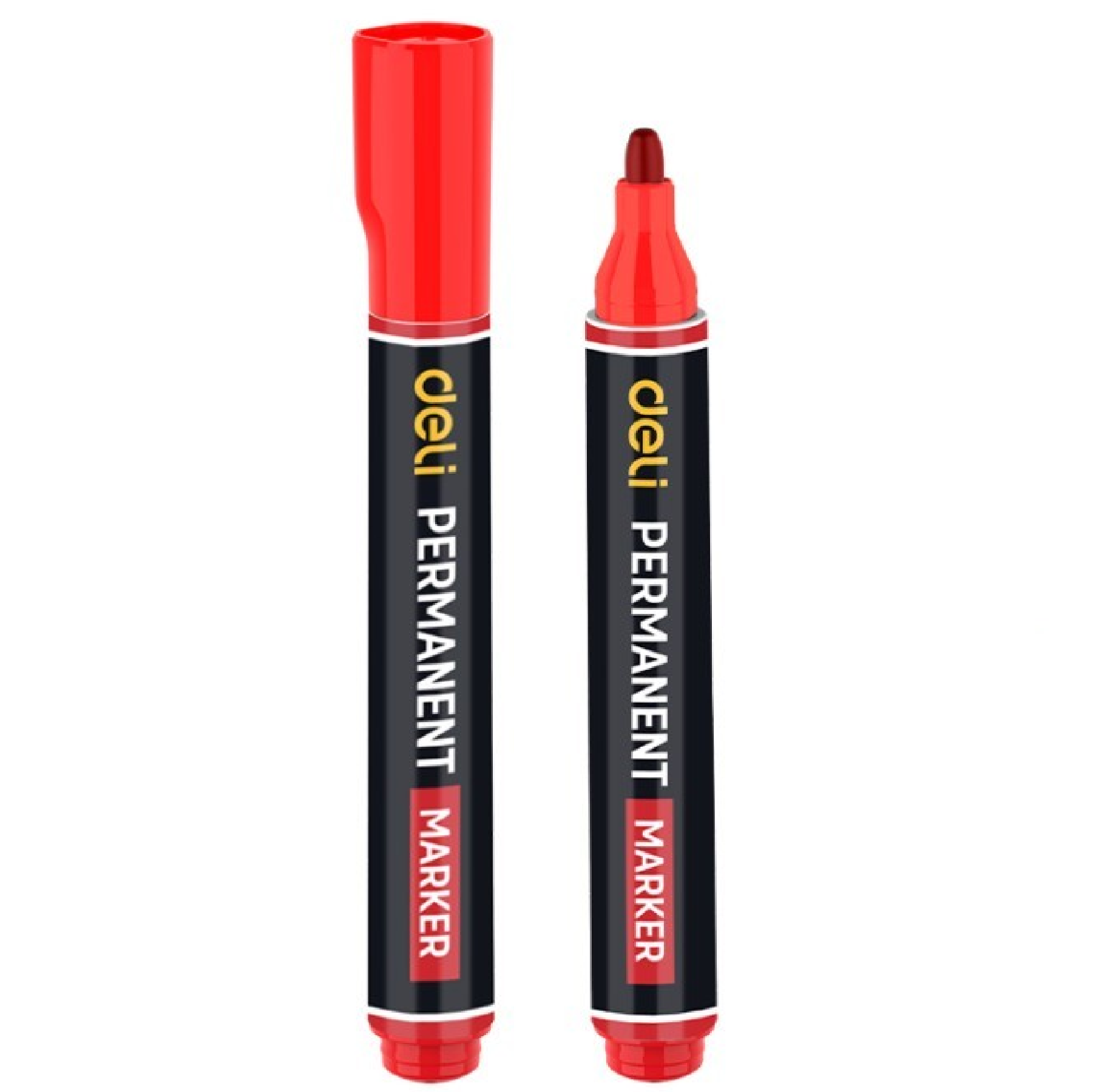 DELI Permanent Marker RED EDL-JH03-E1